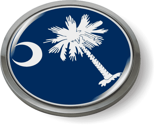 South Carolina - State Flag Emblem